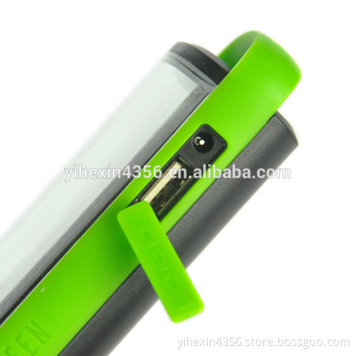 1 Watt Solar Power Flashlight / Power Bank Torch